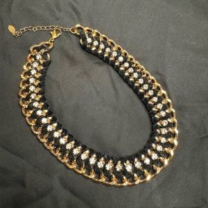 Necklace Gold And Black
